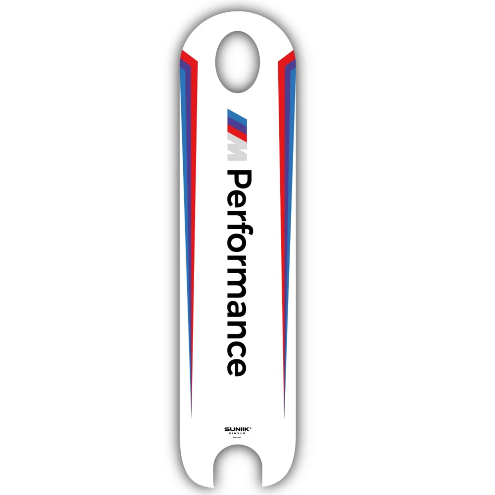 Vinilo base antideslizante (M365) - BMW Performance blanco